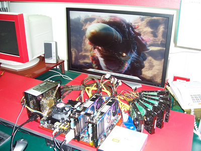 GeForce8800GTX SLI �e�X�g��