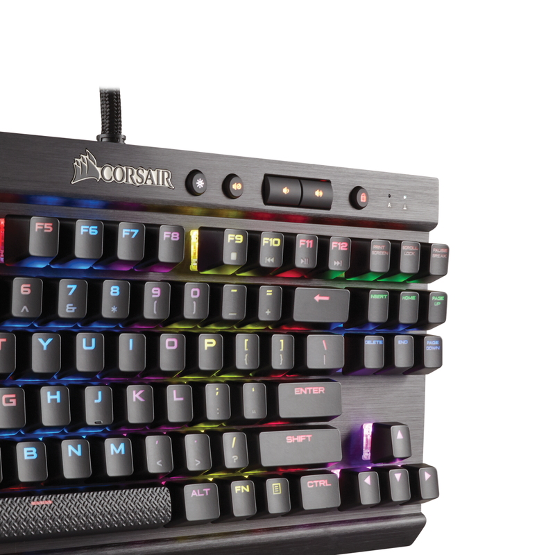 日本未発売】 CORSAIR 有線ゲーミングキーボード K65 RAPIDFIRE CherryMX Speed RGB CH-9110014-JP 