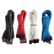 Premium Individually Sleeved PSU Cable Kit Starter Package