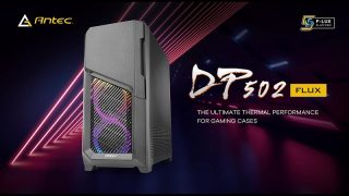 【PCパーツ】Antec DP502 FLUX PCケース Amazon | Antec、ARGBファン3基、強化ガラスパネル搭載冷却型