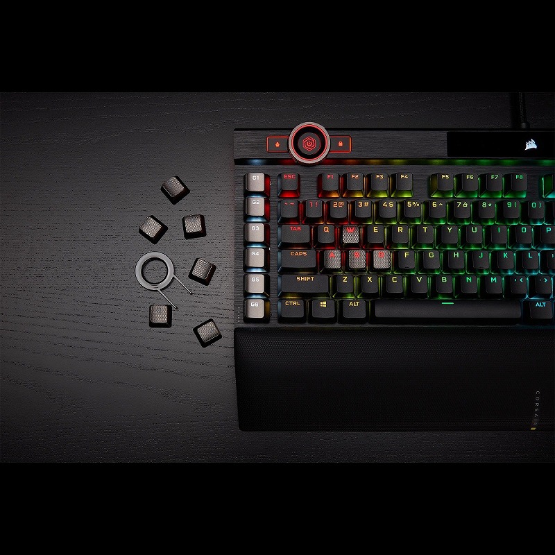 正規店 Corsair K100 RGBメカニカルゲームキーボード - チェリーMX