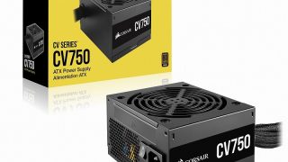 Amazon | CORSAIR CV750 電源ユニット 80PLUS Bronze ATX 750W