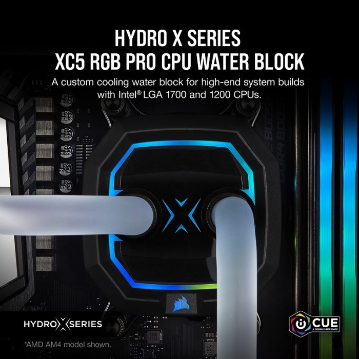 CORSAIR、CPUウォーターブロック「XC5 RGB PRO」シリーズと