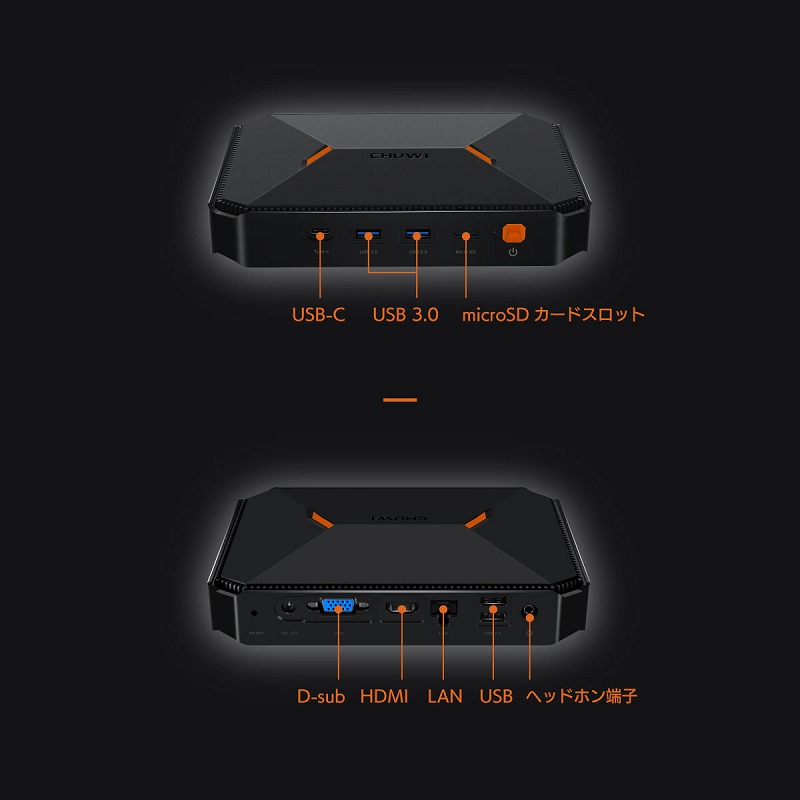 Chuwi HeroBox J4125 RAM:8GB SSD:256GB