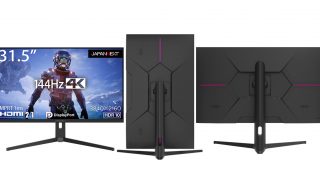 【ジャンク】 Shenzhen Intel N95搭載、4GBRAM 2024年 JAPANNEXT 31.5インチ IPSパネル搭載 4K(3840x2160)解像度 液晶