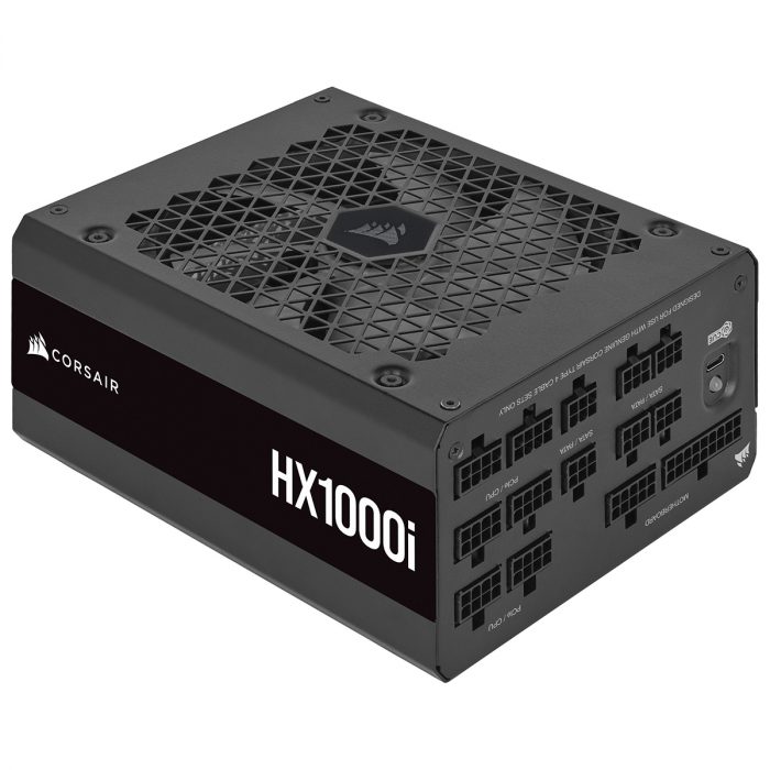 CORSAIR、長期10年保証の高耐久電源「CORSAIR HX1000i 2022