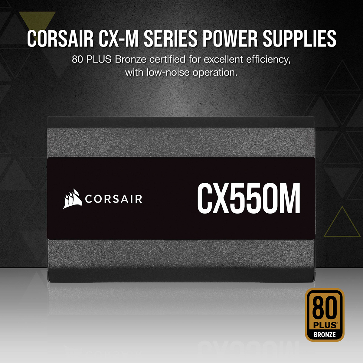 CORSAIR 550W ATX 電源ユニット CX550M