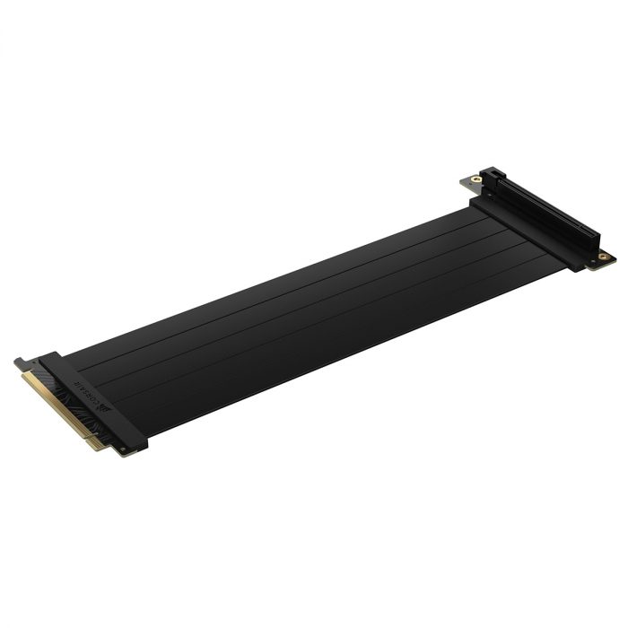 ◇直角 PCI-e 4.0 ライザー ケーブル (ブラック、22cm) CableMod