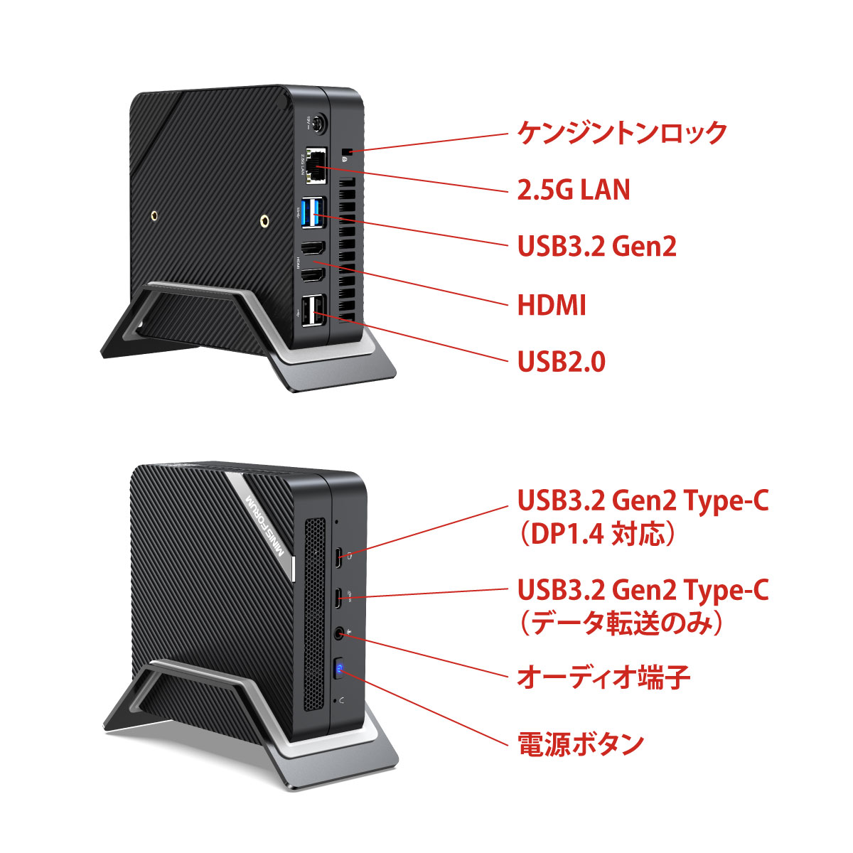 MINISFORUM UM450 メモリー32GB/SSD 512GB+2TB - www.stedile.com.br