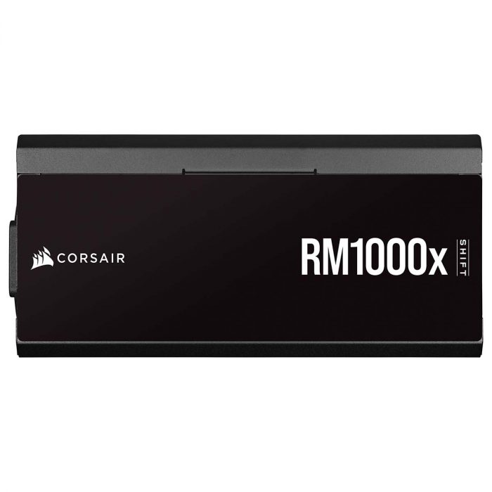 CORSAIR、プラグインコネクタが側面になった1000W高耐久電源