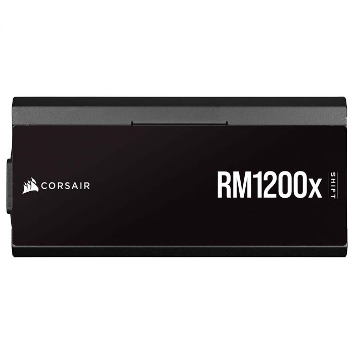 CORSAIR、プラグインコネクタが側面になった1200W高耐久電源