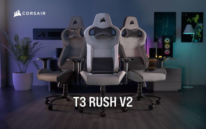 CORSAIR T3 RUSH グレー/チャコール  背面部品 CORSAIR T3 RUSH グレー/チャコール 背面部品 Amazon.co.jp: CORSAIR T