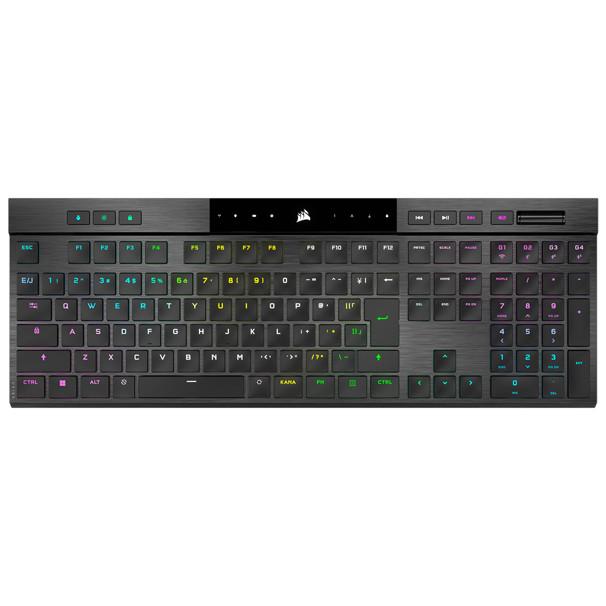 CORSAIR、超薄型メカニカルゲーミングキーボード「CORSAIR K100 AIR ...