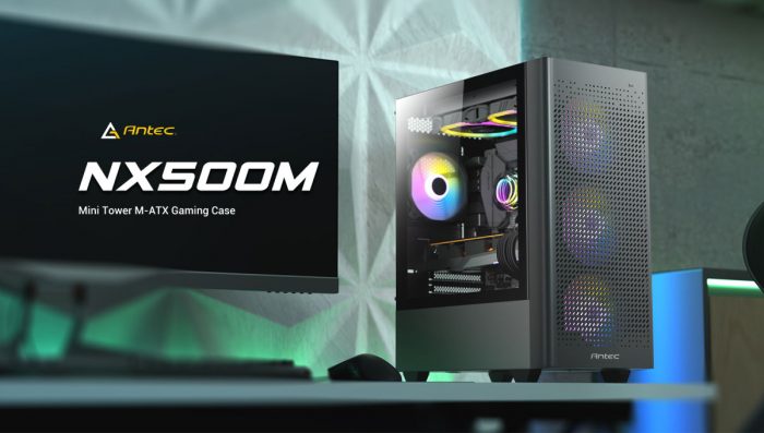 Antec、強化ガラス仕様のMicro ATX対応ミドルタワーPCケース「Antec