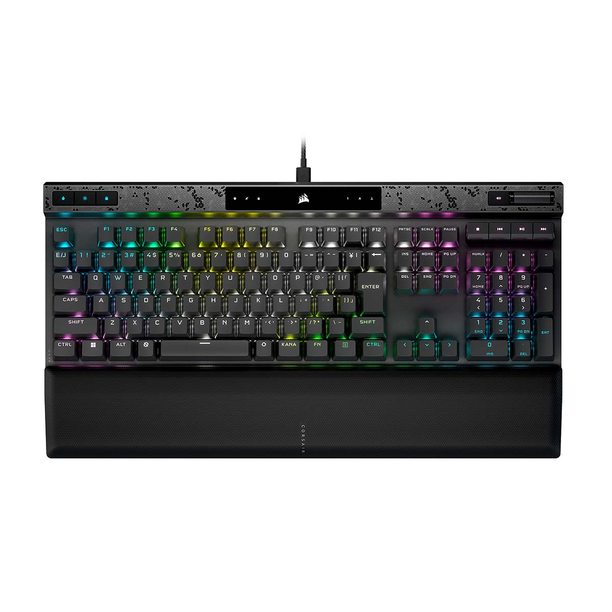 CORSAIR K70 MAX RGB Magnetic Mechanical Wired Gaming Keyboard –MGX  Adjustable Switches, Simultaneous SOCD and Rapid Trigger, PBT Double-Shot  Keycaps, 
