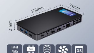 HiMeLE ミニPC Overclock 4C メモリ8GB ストレージ256GB Intel
