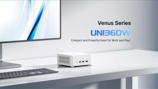 ミニPC MINISFORUM UN1360W Core i7 13620H MINISFORUM ミニPC UN1360W メモリ16GB ストレージ512GB Intel