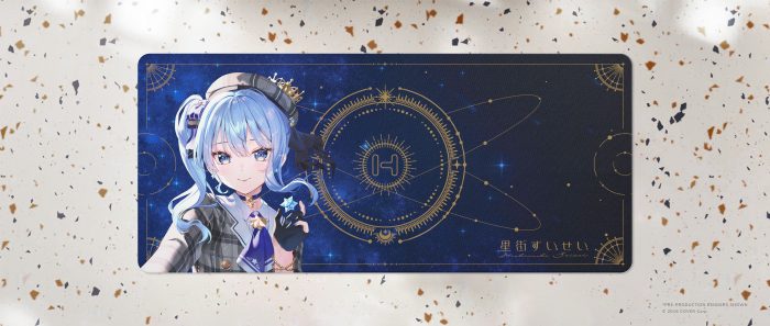 星街すいせい　キーキャップ＆マウスパッド　セット HYTE　ホロライブ HYTE、hololive所属「星街すいせい」コラボ限定キーキャップ