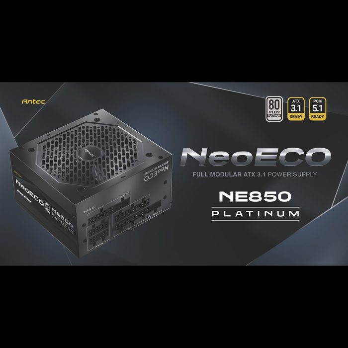 ANTEC、ATX 3.1、PCIe 5.1対応 高効率高耐久電源ユニット「NE PLATINUM