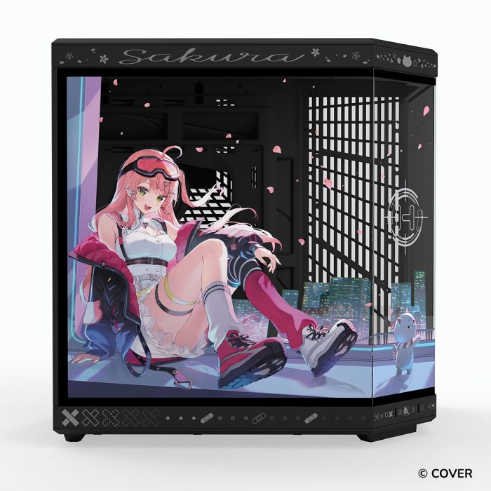 HYTE、ホロライブ所属「さくらみこ」コラボ限定デザインPCケース「Y70