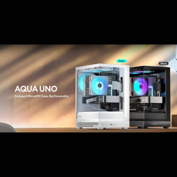 発売日決定】Okinos、5つのカラーが選べるピラーレスPCケース「Aqua