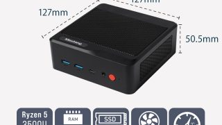 Maxtang、AMD Ryzen™ 5 3500U 搭載組み込み向け超小型ミニPC「T1-FP550